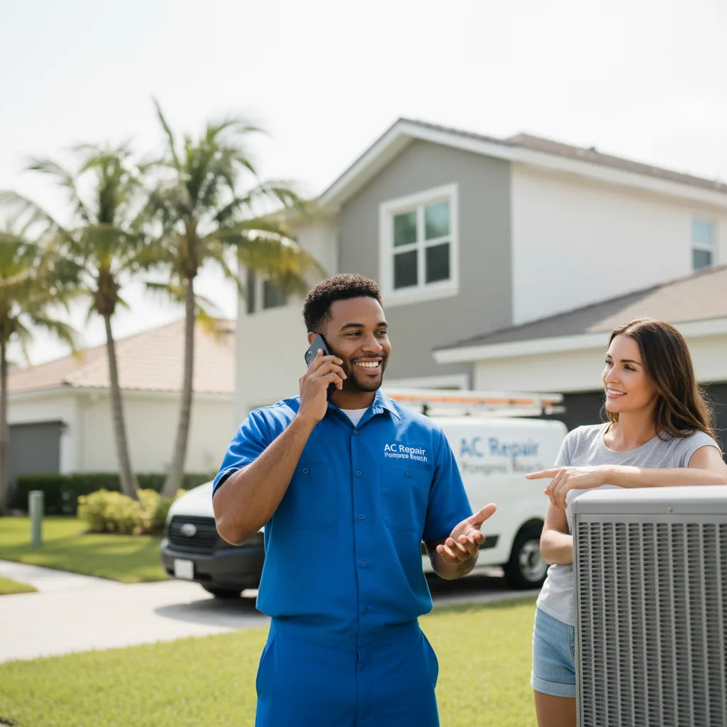 AC Repair Pompano Beach customer support in Gap